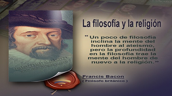 La filosofía y la religión