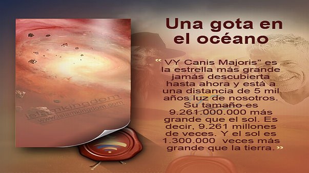 Una gota en el océano